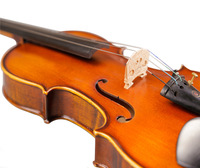 Vente en gros de violons professionnels allemands faits à la main, pas chers, pour étudiants, tailles 4/4 et 3/4