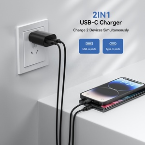 อะแดปเตอร์ชาร์จ HNT Type C 25W ชาร์จเร็วพิเศษ ช่องเสียบคู่ USB C สำหรับชาร์จเร็ว <span class=keywords><strong>Samsung</strong></span> Galaxy S25 S24 S23 S22/S22 - Product Image 3