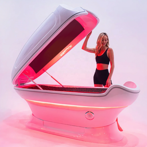 Cabine d'énergie de résonance intelligente de luxe, cabine de massage au graphène, cabine de vapeur pour la transpiration, capsule de spa de désintoxication - Product Image 5