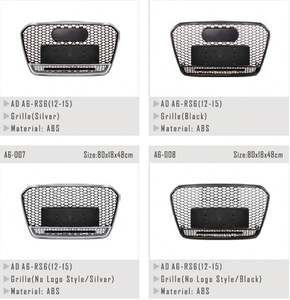 Parrilla Delantera para Audi A6 12-15, Mejora a Estilo RS6 - Product Image 3