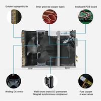 Climatiseur de pièce à énergie solaire de 9000BTU avec onduleur CC pour l'extérieur, la maison et l'hôtel