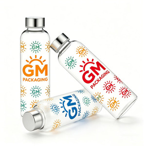 Bouteilles en verre réutilisables <span class=keywords><strong>pour</strong></span> boissons quotidiennes, de 150 ml à 1000 ml, <span class=keywords><strong>pour</strong></span> jus, café froid, thé – Cadeau promotionnel - Product Image 3