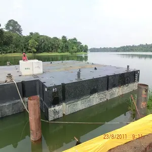 Kích Thước Container Thép Pontoons Modular Jack-Up Barge