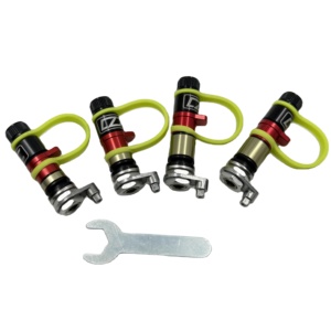 4 Pezzi Valvola di Sgonfiaggio Rapido in Lega di Alluminio <span class=keywords><strong>per</strong></span> 4WD Fuoristrada SUV Camion, Universale, 73.5mm 64mm - Product Image 1