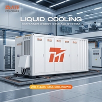 Sistem Penyimpanan Energi MATE 3MWh 5MWh, Baterai Lithium Ion 20ft Terintegrasi dalam Kontainer BESS untuk Pusat Data dan Mikrogrid