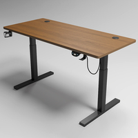 Table de bureau moderne à hauteur réglable Cadre de bureau électrique à hauteur réglable et double moteur pour meubles de bureau à domicile