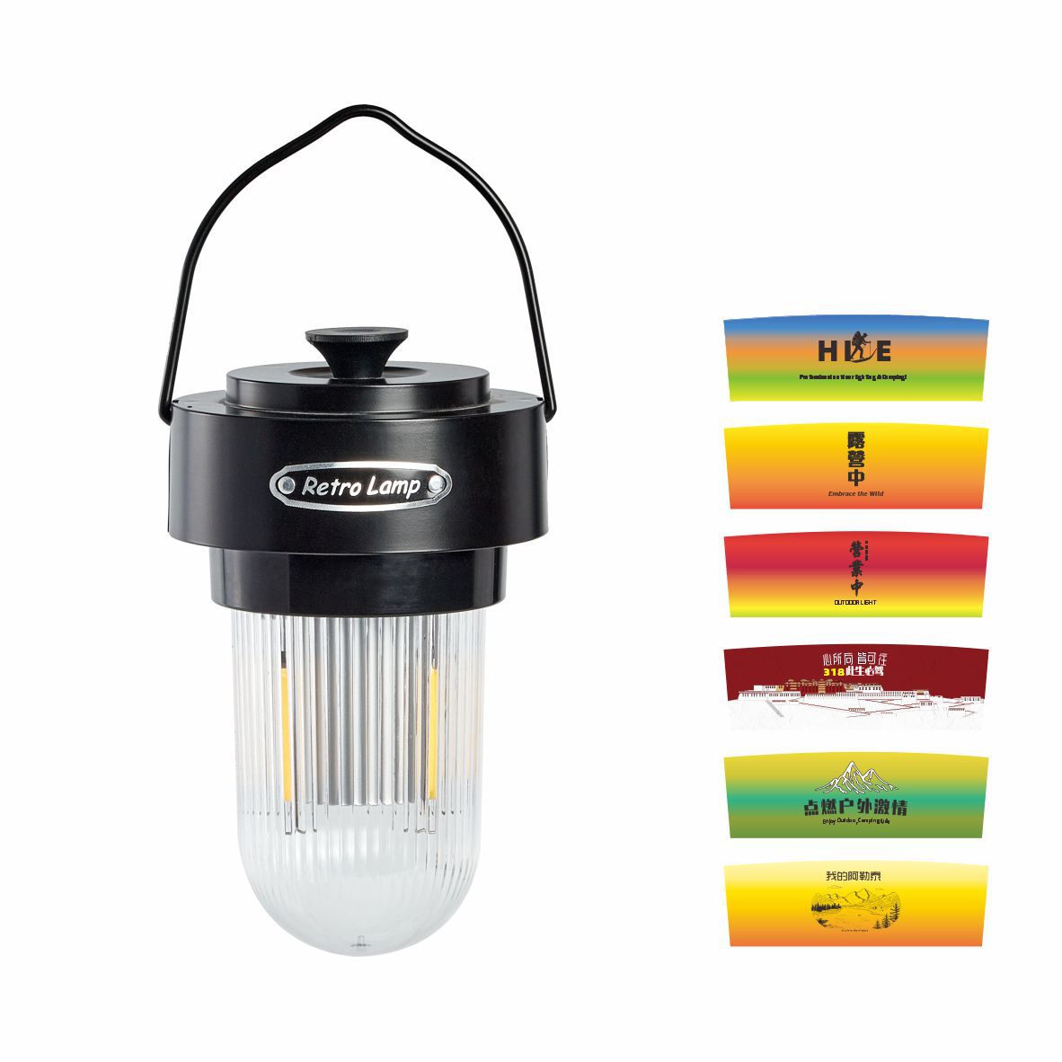 L799S Black [Rechargeable] Sticker Set