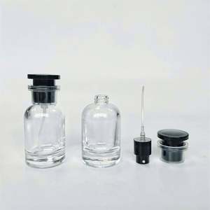 ขวดน้ำหอมแก้วใส/สีตามสั่ง ขนาด 30 มล. 50 มล. 100 มล. พร้อมหัวฉีดสเปรย์ พิมพ์ลายสกรีน บรรจุภัณฑ์หรูหรา - Product Image 2