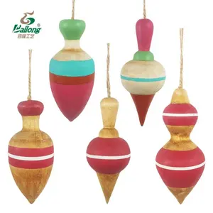 Decoração de natal, suprimentos de decoração de natal, ornamento especial de madeira colorida