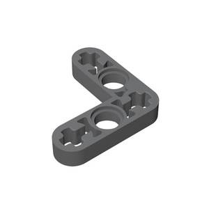 Compatible 32056 0,1 kg/145 Uds 3*3 tipo <span class=keywords><strong>L</strong></span> agujero del eje brazo Delgado curvo bloques de construcción de partículas pequeñas - Product Image 5