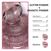 IMTITI Personnalisé Marque Privée 10ml Effet Paillettes Gel Pour Les Yeux De Chat Soak Off Water Light Magnétique UV Gel Paillettes Gel Pour Les Yeux De Chat Polonais