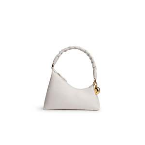 Bolso de hombro suave para mujer Star with the Same, pequeño, trenzado, con diseño de frijol dorado, para llevar bajo el brazo - Product Image 3