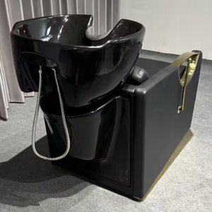 Ensemble de mobilier de salon de beauté : bac à shampoing et chaise pour lavage de cheveux - Product Image 4
