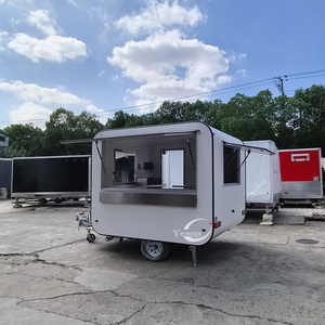 Camión de Comida Móvil para Concesiones, Remolque de Catering, Camión de Comida para Shawarma, Parrilla, Camión de Comida Italiano para Helados y Tacos con Congelador - Product Image 6