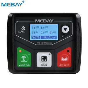 Mebay red Gens ATS controlador ATS320AC Auto Manual ATS doble interruptor de potencia módulo de Control