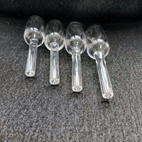 Tube de Quartz Transparent résistant à la chaleur, Ampoule en verre de Quartz personnalisée de différentes tailles