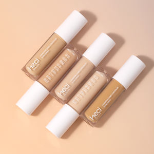 Corrector Líquido Vegano HECI 2 en 1 de Cobertura Total en 5 Colores para Iluminar el Contorno de Ojos, Corrector Líquido de Alta Definición - Product Image 4