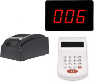 Hot Selling Queue Kiosk Simple Queue Management Wireless Number Calling System Ticket Dispenser For Bank Hospital