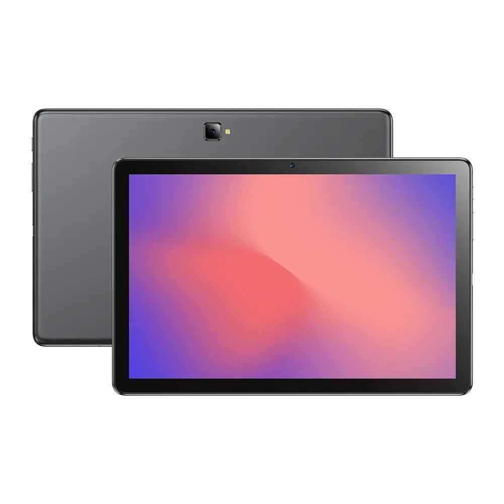 Tablet Pendidikan PCBA Kustom Android 10 Inci 4G, Tablet T610 T618 Octa Core Layar Incell Bezel Sempit dengan Dudukan