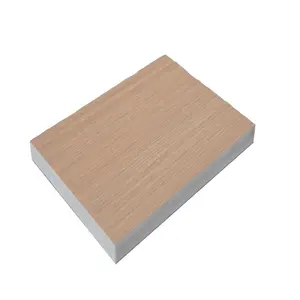 Custom Rigid Foam Insulation Sheet White Expanded Board 5mm Laminated Co-Extrusion Waterproof Pvc Foam Board