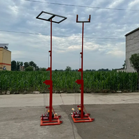 Lève-porte à enroulement pliable portable, fonctionnement facile, installation rapide