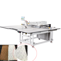 Máquina de coser de plantilla de ropa inteligente extendida computarizada de un solo cabezal con precio bajo