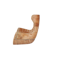Günstiger Moderner Sperrholz-Stuhl für Sofa, Esszimmer, Büro, Küche, Schlafzimmer & Wohnzimmer