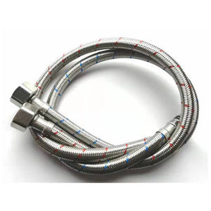 Vente en gros de robinetterie sanitaire Vimijia, tuyaux d'eau tressés en acier inoxydable 304, salle de bain, double extrémité, interface à 4 points, tuyau de robinet - Product Image 1