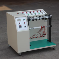 Testeur de flexion de ligne AC avec prise USB, équipement de test de flexion de câble, machine d'essai de fatigue par flexion de fil de cuivre