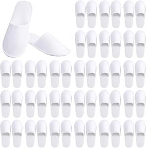Pantuflas para el Hogar, Pantuflas de Spa, Pantuflas de Hotel, Pantuflas Desechables Antideslizantes para Huéspedes, Pantuflas para Viajes - Product Image 4
