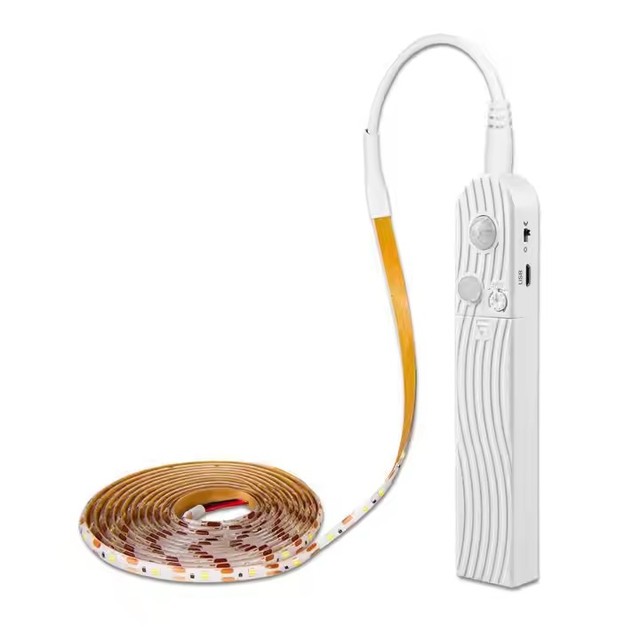 High Quality 5M Flexible LED Strip Light Indoor Waterproof Stair Backlight with Motion Sensor Remote Control Smart Strip Lights