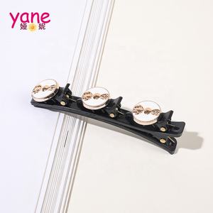 Kıvılcım çok tasarım inci örgü klip lüks saç klipleri rhinestones kadınlar - Product Image 5