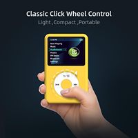 Reproductor de Música MP3 de Audio de Alta Resolución con 128GB, Nuevas Tendencias 2025, Batería de Larga Duración, Soporta 21 Formatos de Música Incluyendo WAV, Radio FM y Lector de Libros Electrónicos