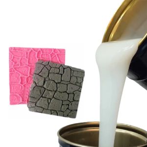 Molde de silicona de baja contracción Fabricación de caucho <span class=keywords><strong>Rtv2</strong></span> Moldes de materia prima de caucho de silicona para piedra decorativa - Product Image 3