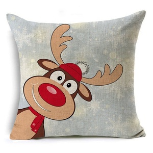 Di Vendita caldo Rosso <span class=keywords><strong>Cuscini</strong></span> Di Natale Copre Motivo a Quadri Cassa Del Cuscino Decorativo - Product Image 3