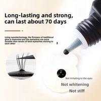 Colle liquide pour extensions de cils, séchage rapide en 0,5 seconde, longue durée, 60 jours, salons de beauté, vente directe d'usine