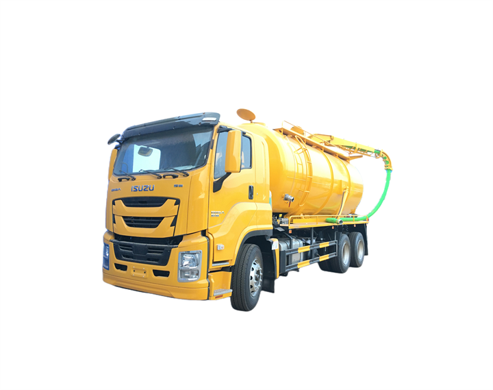 2023 новый стиль всасывающий канализационный грузовик ISUZU 18cbm 6*2 очистка и всасывание сточных вод