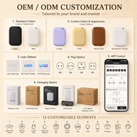 Diffuseur d'arômes sans eau pour usage commercial, 400 ml, écran LCD, sans fil, tactile, mural, désodorisant pour bureau