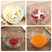 Handheld Mini Knoflook Crusher Plastic Keukenmolen En Chopper Voor Groenten En Fruit