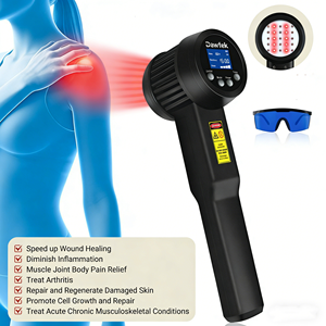 Apparecchiatura Laser Terapeutica Ricaricabile di Classe 4 per Fisioterapia Veterinaria e Umana: Trattamento Neuropatia, Distorsioni, Contusioni, Riabilitazione Canina ed Equina - Product Image 1