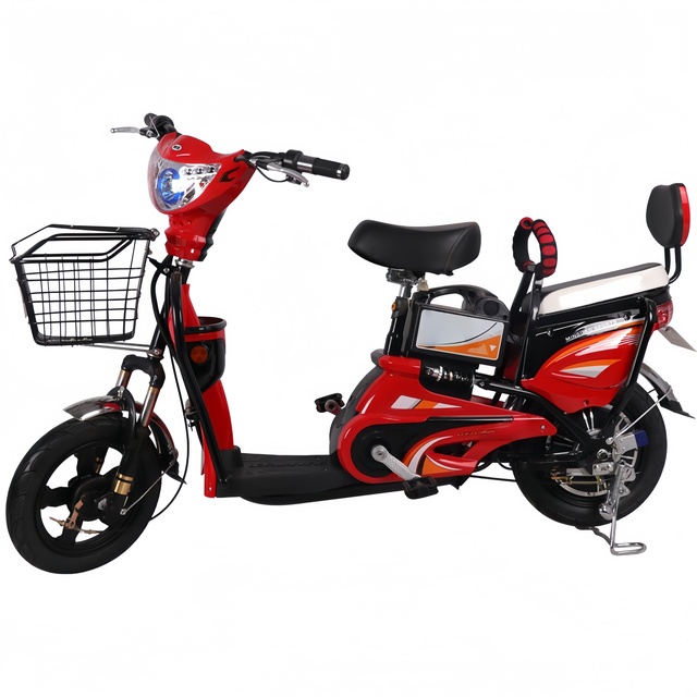 2026 New Long Range 500W 48V Urban Commuter Electric Motorcycle