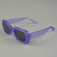Enfants nuances Simple couleur enfants lunettes de soleil UV 400 carré enfants Rectangle lunettes de soleil pour adolescents filles garçons
