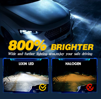 Ampoules de phare LED V37DN haute puissance, nouvelle conception d'usine, 180W 16000LM, ampoules de phare LED pour voiture H7 H11 H4