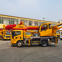 Grue mobile pour la construction avec une hauteur de levage allant de 20 à 40 mètres, plusieurs options de tonnage disponibles, livraison gratuite