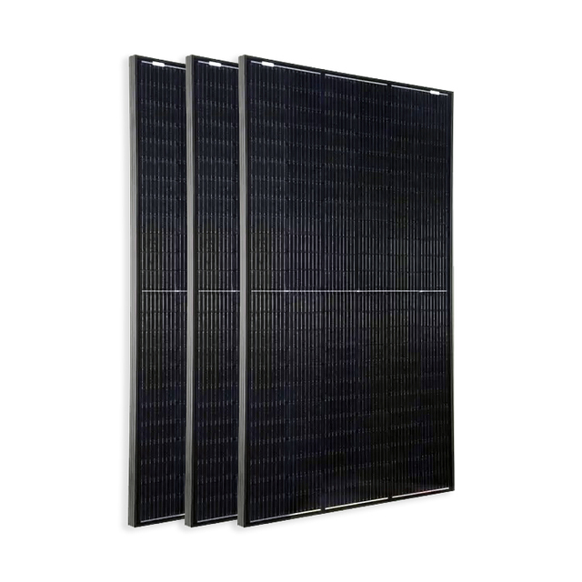 All Black Solar Panel Rotterdam 390W 395W 400W 405W 410W Mono Full Black Solar Panels Germany