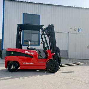 Gratis verzending Elektrische Heftruck 2 Ton 2,5 Ton Magazijnen All Terrain Heftruck Hydraulische Heftruck 4x4 Compacte Elektrische Heftruck - Product Image 3