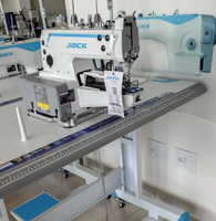 Machine à boutonnières à point de chaînette mécanique Jack 1377G, machine à boutonnières informatisée, machine à coudre industrielle