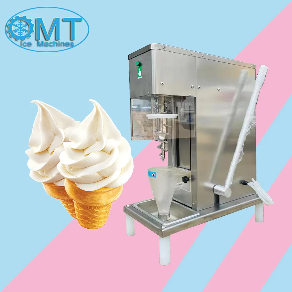 소용돌이 과일 아이스크림 혼합 기계/저어 냉동 요구르트 아이스크림 믹서/소용돌이 실제 과일 아이스크림 믹서 최저 가격