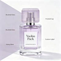 Boîte à parfum noire de luxe personnalisée, flacon de parfum vide, nouveau design, emballage de parfum unique