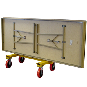 JH-Mech Heavy Duty Transport Freinage Pivotant Verrouillage Roulette Matériau Panneau <span class=keywords><strong>Bois</strong></span> Acier Cloison Sèche Chariot - Product Image 5